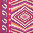 Schumacher Terence Ikat Magenta Fabric