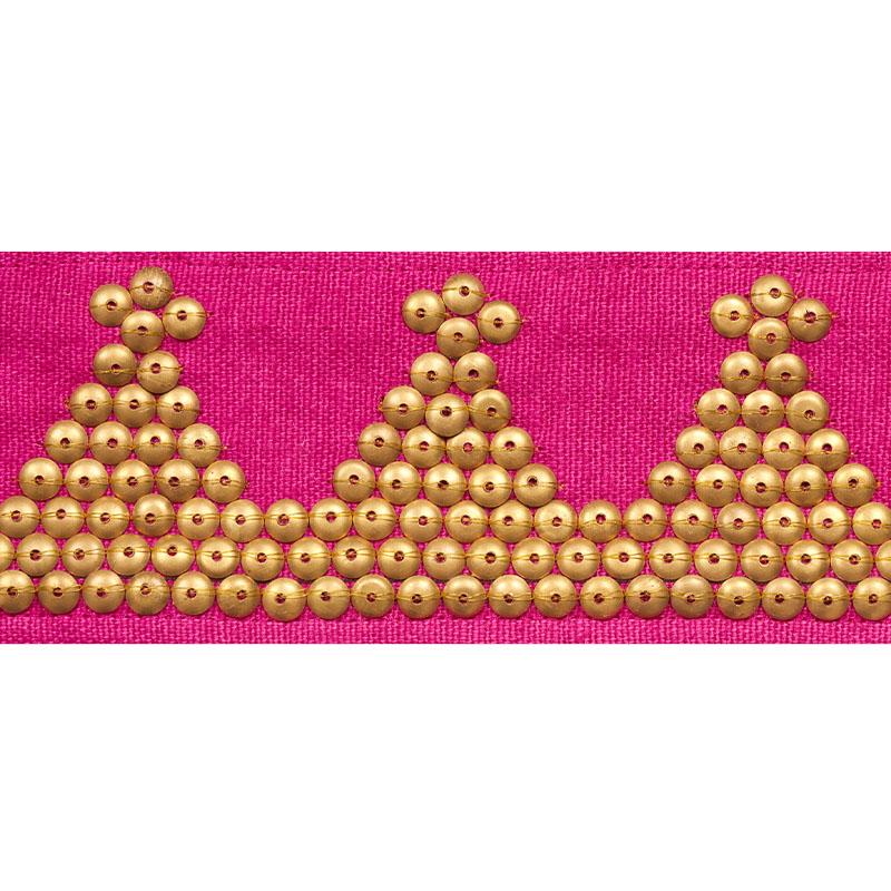 Schumacher Magenta Tim Tim Tape