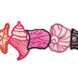 Schumacher Sea Treasures Tape Pink Trim