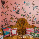 Schumacher Sea Treasures Tape Pink Trim