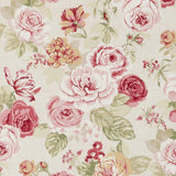 Clarke & Clarke GENEVIEVE OLD ROSE Fabric
