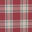 Clarke & Clarke GLENMORE RED Fabric
