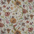 Clarke & Clarke DELILAH CULLA SPICE/LINEN Fabric