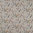 Clarke & Clarke FEATHER NICA CREAM Fabric