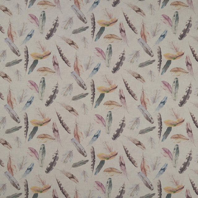 Clarke & Clarke FEATHER NICA CREAM Fabric