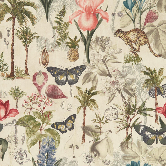 Clarke & Clarke BOTANY TROPICAL Fabric