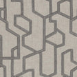 Clarke & Clarke LABYRINTH CHARCOAL Drapery Fabric
