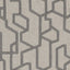 Clarke & Clarke LABYRINTH CHARCOAL Drapery Fabric