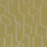 Clarke & Clarke LABYRINTH CITRON Drapery Fabric