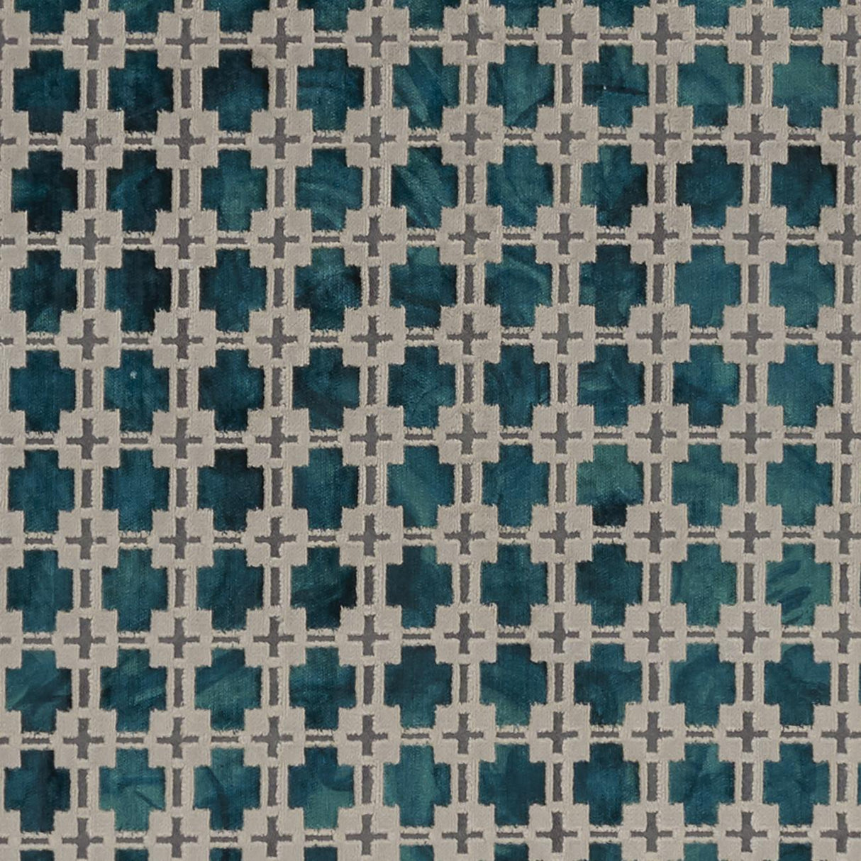 Clarke & Clarke MAUI KINGFISHER Fabric