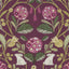 Clarke & Clarke FORESTER PLUM Fabric