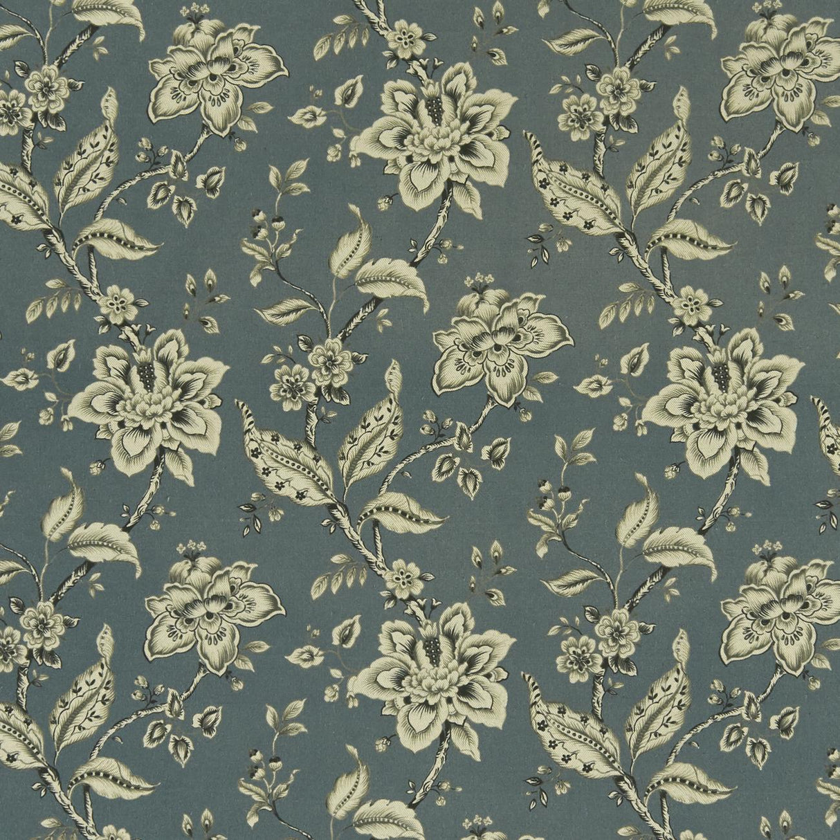 Clarke & Clarke PALAMPORE DENIM Fabric