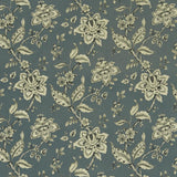 Clarke & Clarke PALAMPORE DENIM Fabric