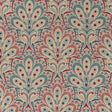 Clarke & Clarke PERSIA DENIM/RASPBERRY Fabric