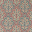 Clarke & Clarke PERSIA DENIM/RASPBERRY Fabric