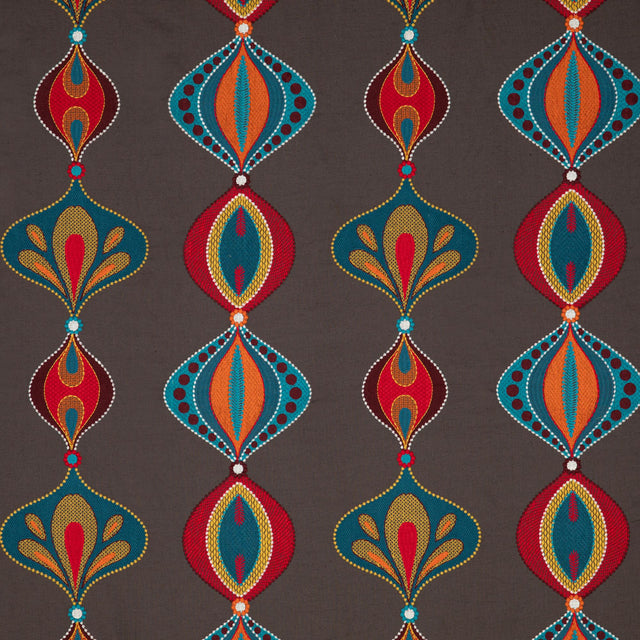 Baker Lifestyle VIVA TEAL/SPICE Fabric