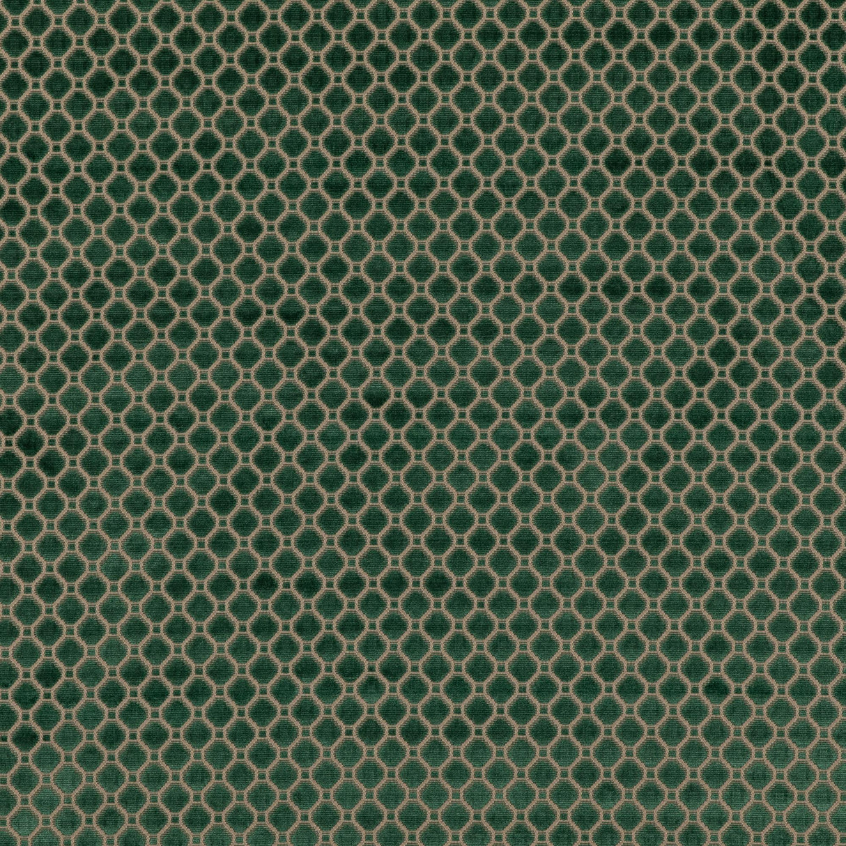 G P & J Baker INDUS VELVET EMERALD Upholstery Fabric