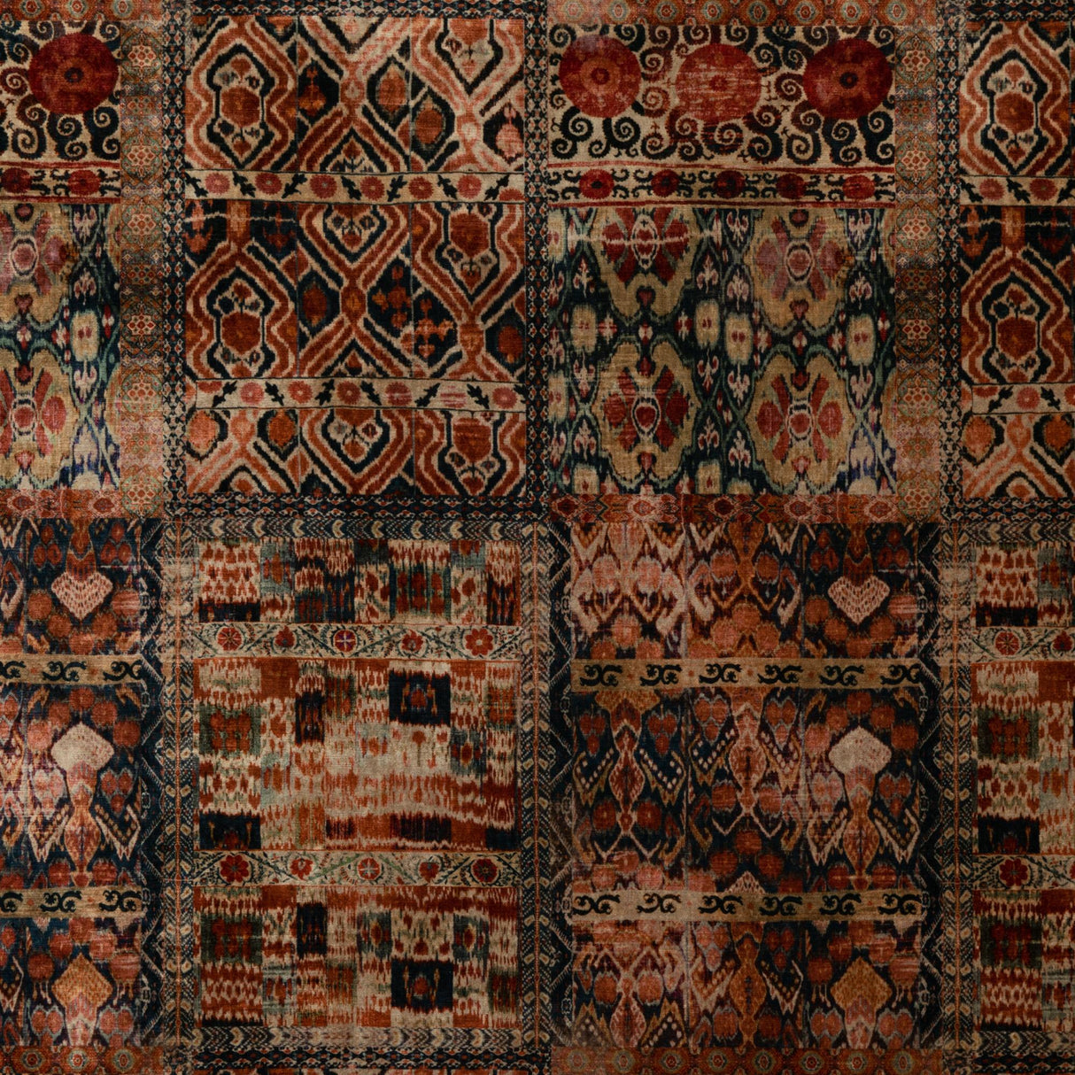 G P & J Baker RIO SIENNA Fabric