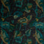 G P & J Baker CALIFORNIA VELVET INDIGO/TEAL Fabric