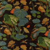 G P & J Baker NYMPHEUS VELVET CHARCOAL Fabric