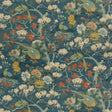 G P & J Baker ROCKBIRD VELVET TEAL Fabric