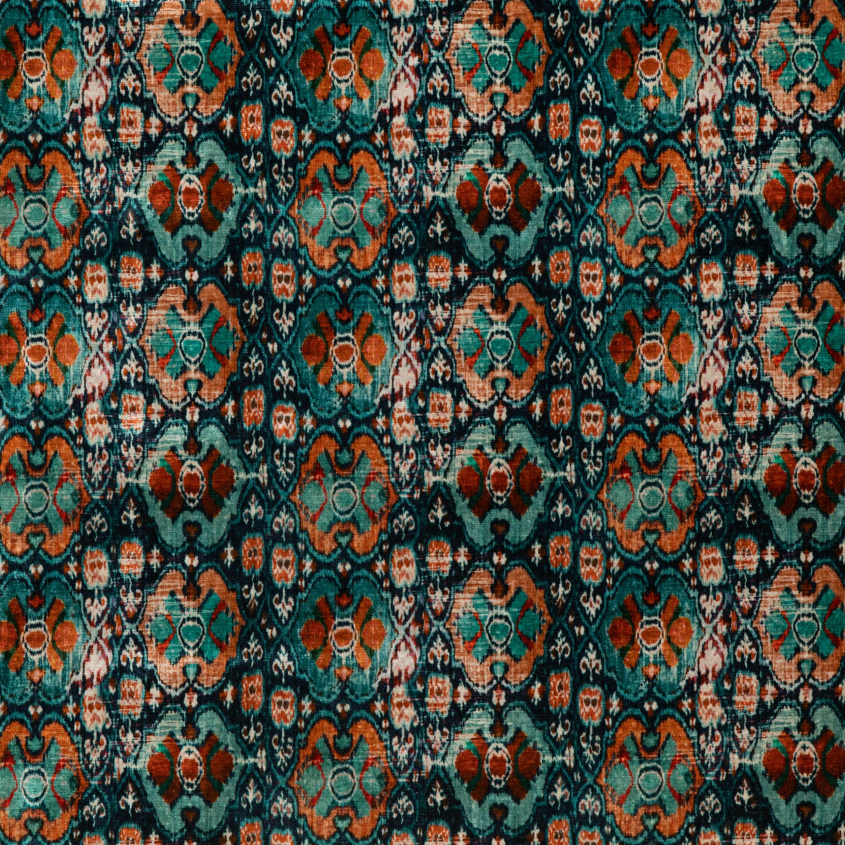 G P & J Baker PETROPOLIS TEAL Fabric