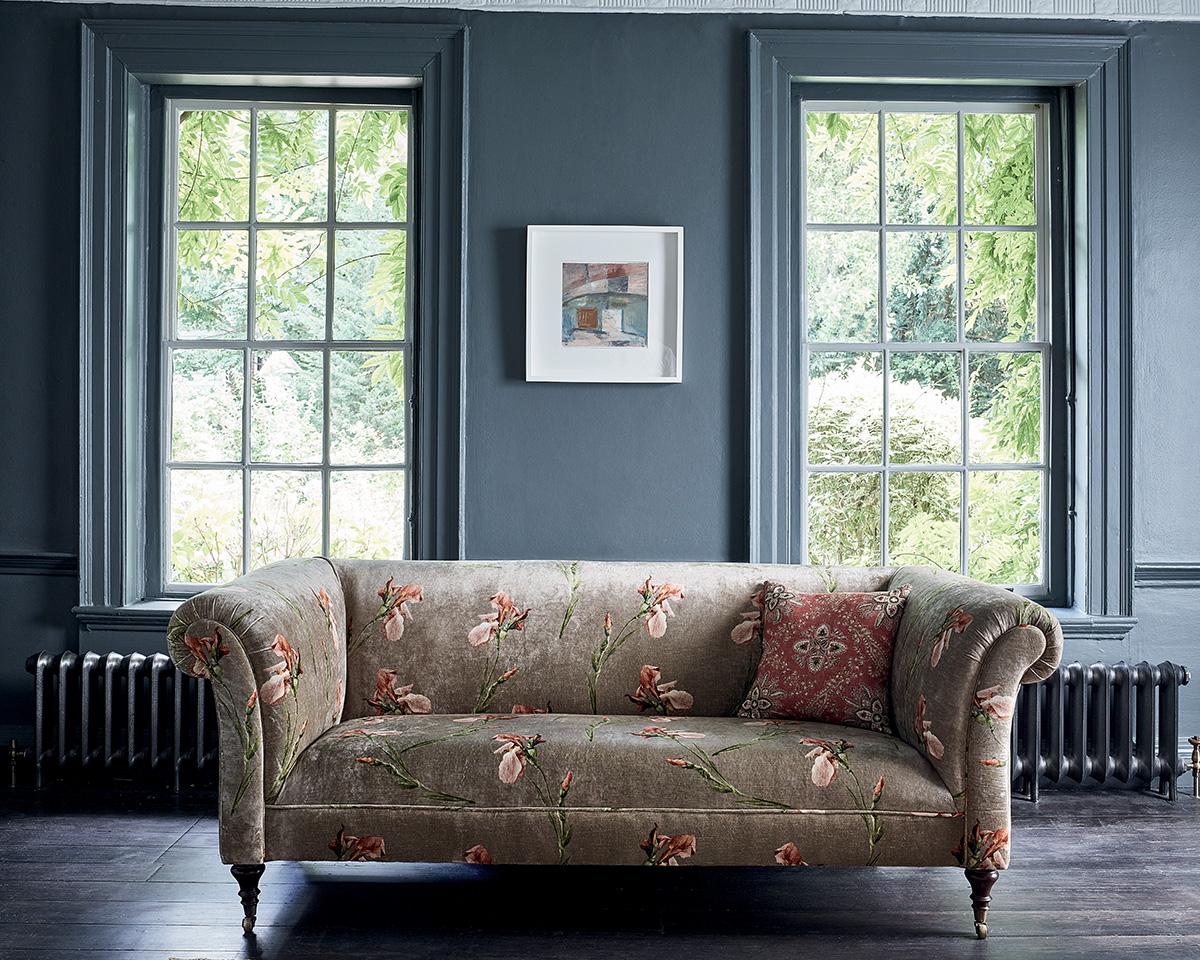 G P & J Baker BAKER IRIS EMERALD Fabric