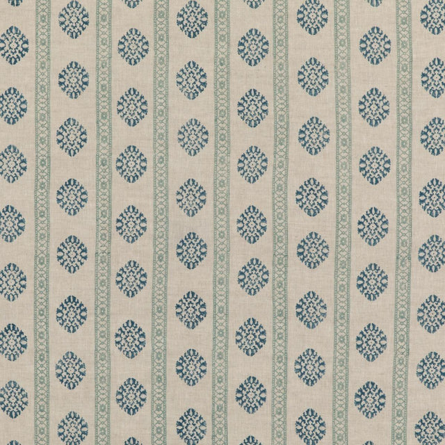 G P & J Baker ALMA AQUA Drapery Fabric