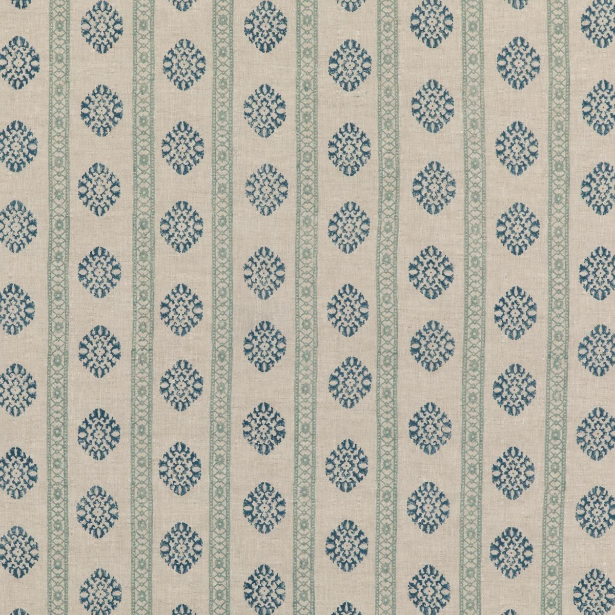 G P & J Baker ALMA AQUA Drapery Fabric
