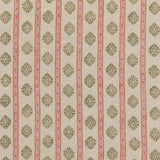 G P & J Baker ALMA RED/GREEN Drapery Fabric