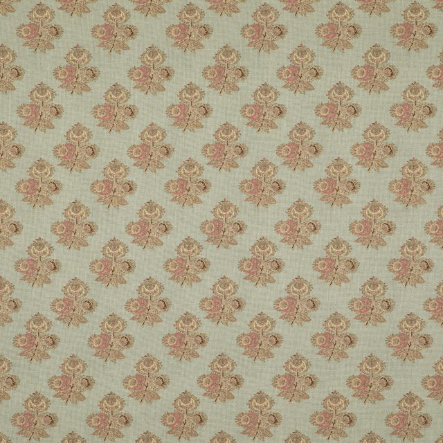 G P & J Baker POPPY PAISLEY AQUA Fabric