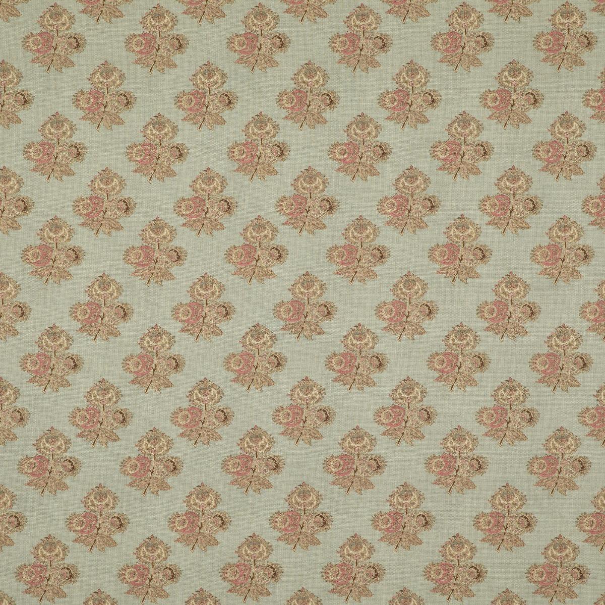 G P & J Baker POPPY PAISLEY AQUA Fabric