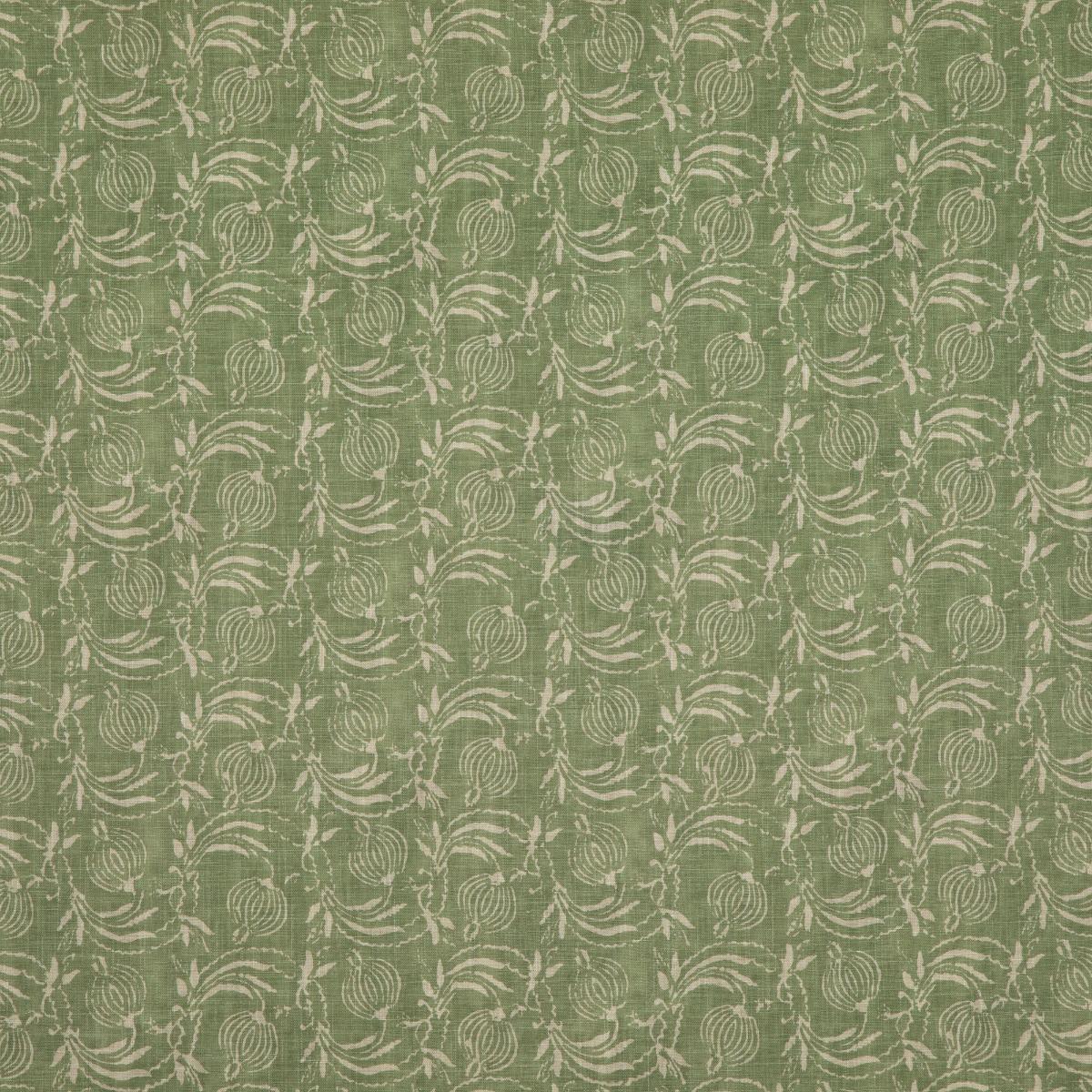 G P & J Baker POMEGRANATE GREEN Fabric