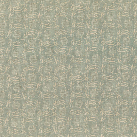 G P & J Baker POMEGRANATE AQUA Fabric