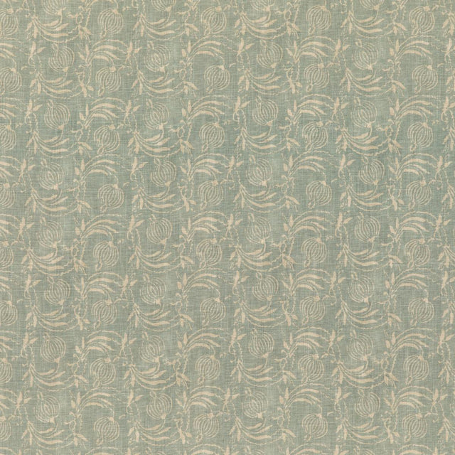 G P & J Baker POMEGRANATE AQUA Fabric