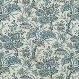 G P & J Baker JEWEL INDIENNE BLUE/SAND Fabric