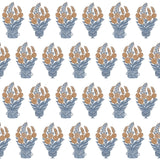 Gaston Y Daniela CELORIO WP AZUL/TEJA Wallpaper