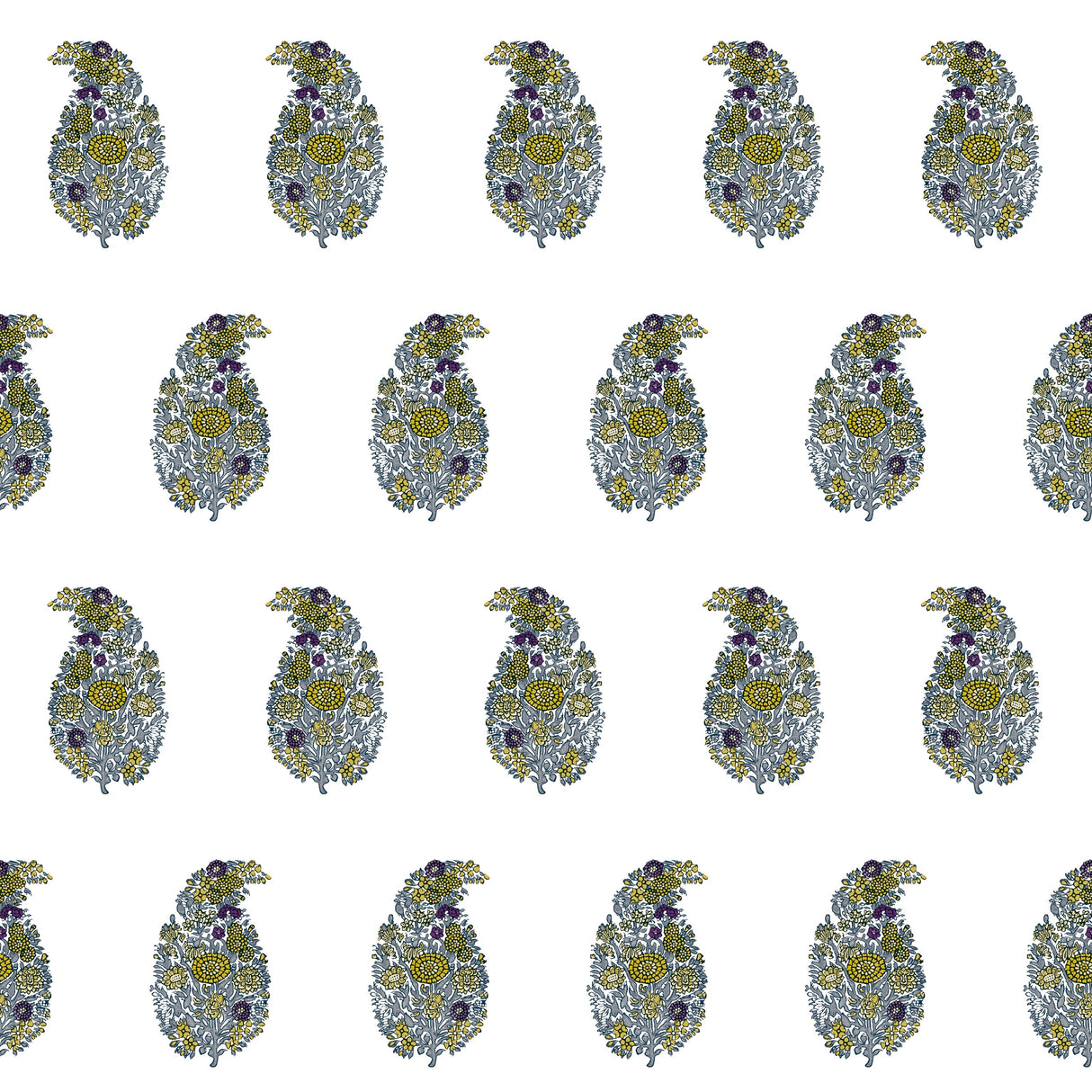 Gaston Y Daniela TARSILA WP OCRE/LAVANDA Wallpaper