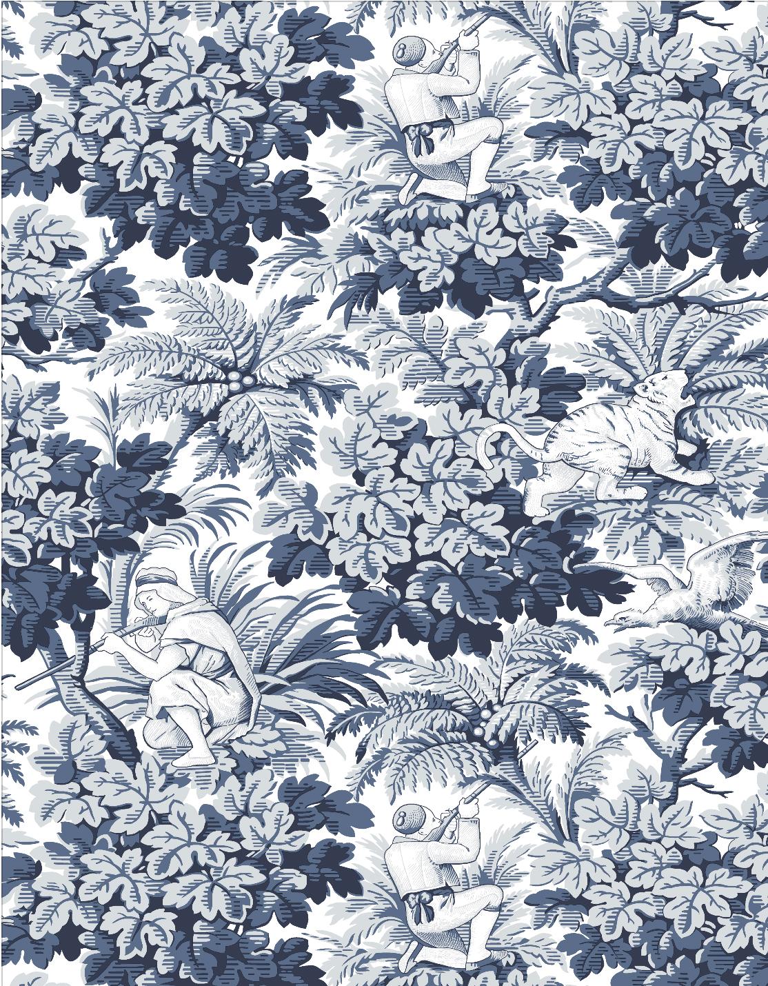 Gaston Y Daniela VEGACERVERA WP AZUL Wallpaper