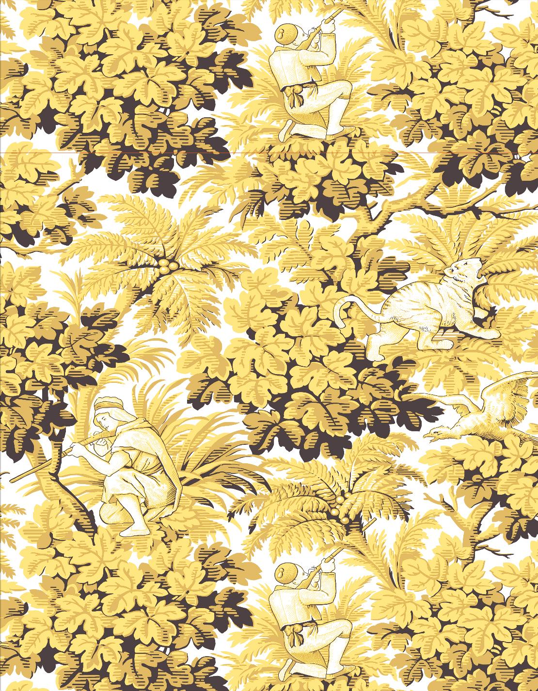 Gaston Y Daniela VEGACERVERA WP OCRE Wallpaper