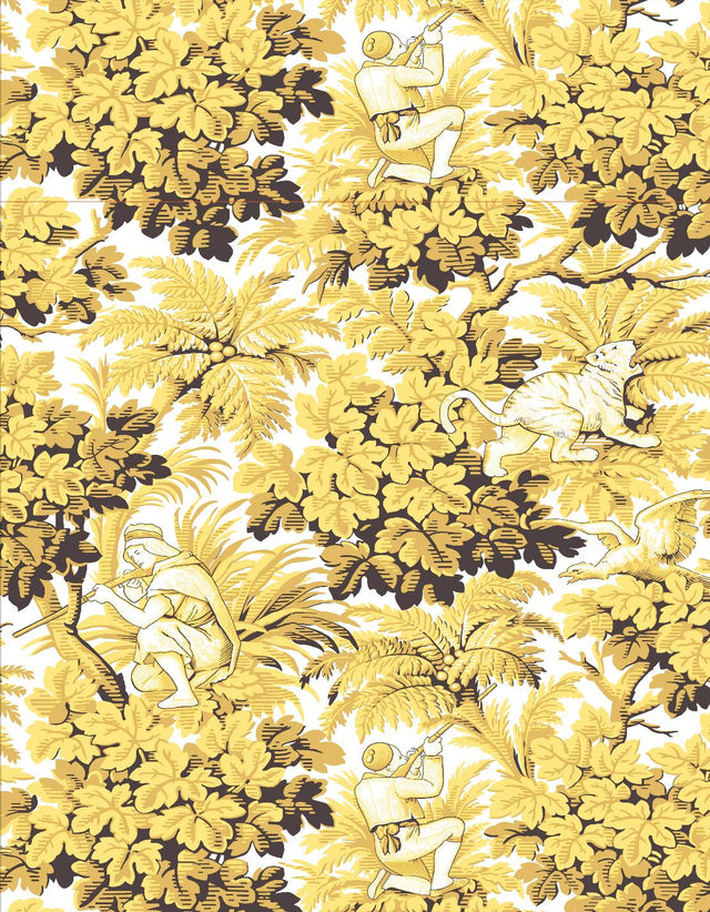 Gaston Y Daniela VEGACERVERA WP OCRE Wallpaper