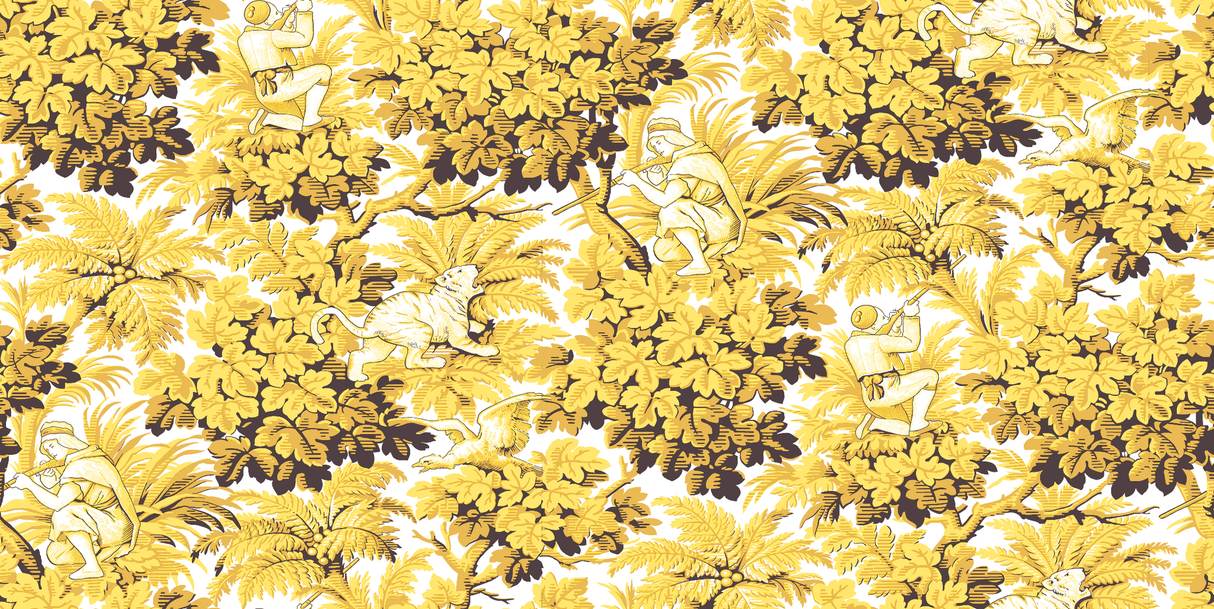 Gaston Y Daniela Vegacervera Wp Ocre Wallpaper