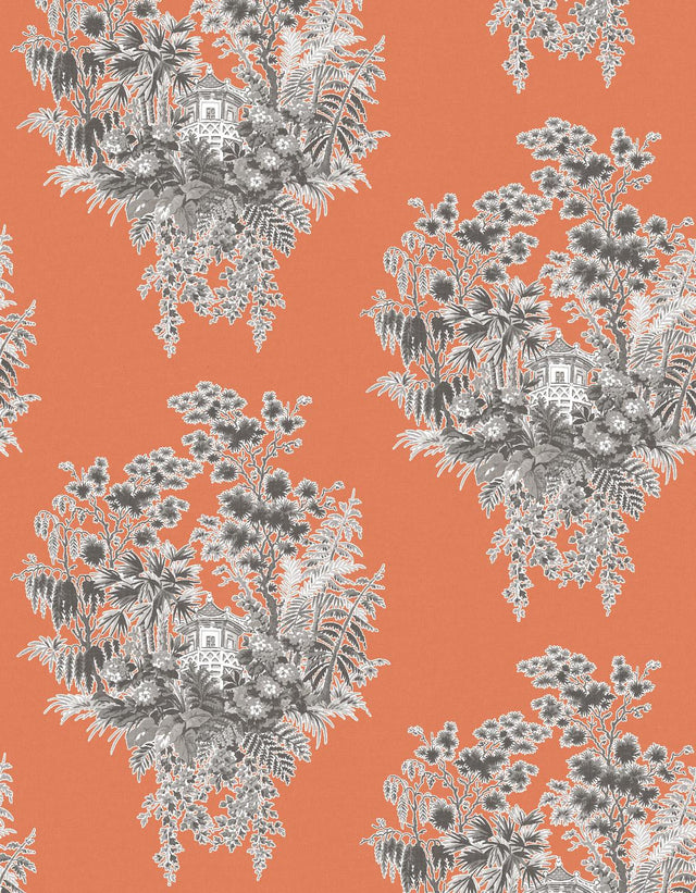 Gaston Y Daniela VALJUNCO WP NARANJA Wallpaper