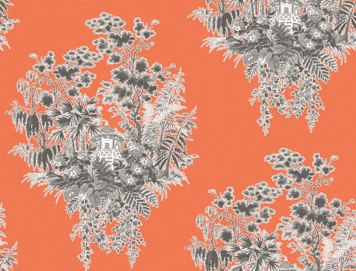 Gaston Y Daniela VALJUNCO WP NARANJA Wallpaper