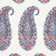 Schumacher Shirala Paisley Delft & Rose Wallpaper