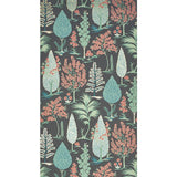 Schumacher Pandora Onyx & Jade Wallpaper