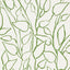 Schumacher Solandra Vine Leaf Wallpaper