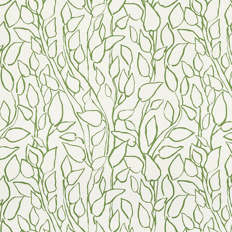 Schumacher Solandra Vine Leaf Wallpaper