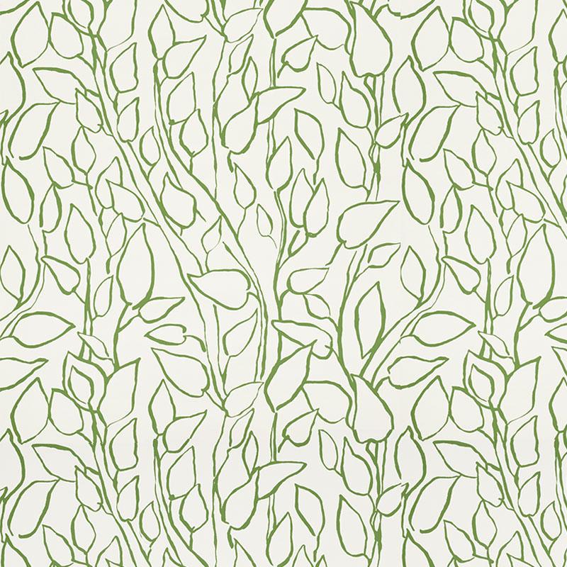 Schumacher Solandra Vine Leaf Wallpaper