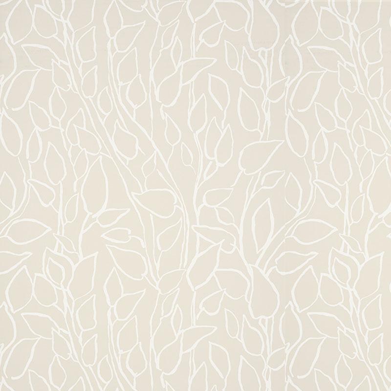 Schumacher Solandra Vine Natural Wallpaper